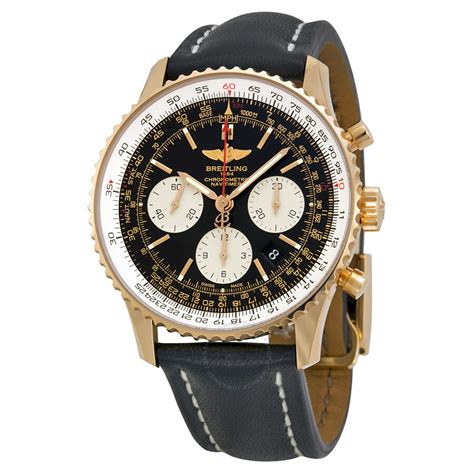 breitling navitimer 01 leather|original breitling navitimer.